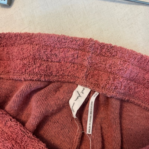 Urban Outfitters Out From Under Pink Terry Cloth Veronica Lounge Shorts Set XS/S - Picture 9 of 10